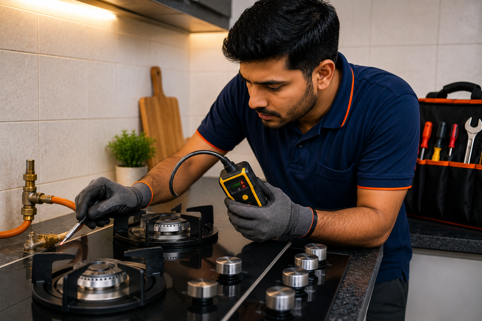 Gas Leakage Inspection